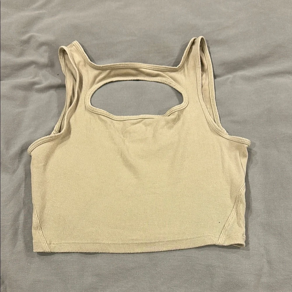 lululemon athletica Beige Tank Top - Picture 1 of 2